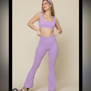 NWOT POPFLEX Corset Bra Mystic Purple